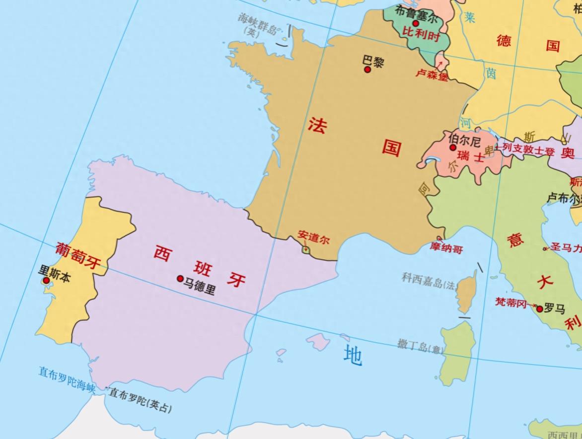 法国系列地图