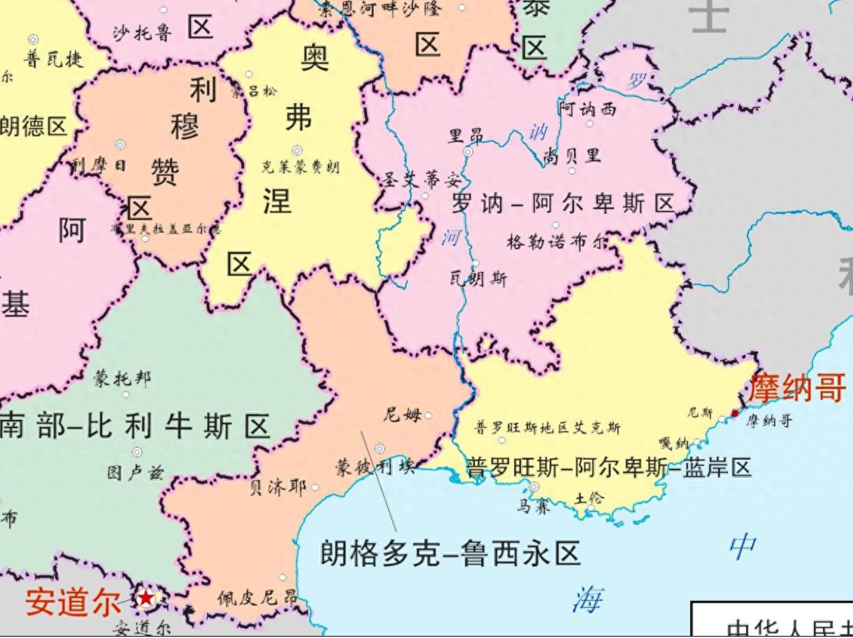 法国系列地图