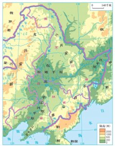 ​地理图集 - 我国东北地区常用地图