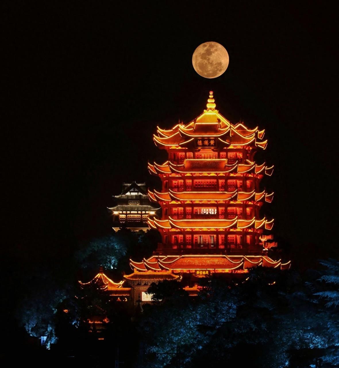 武汉三大名胜“黄鹤楼”高清图集赏