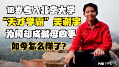 ​“天才学霸”吴谢宇：18岁考入北大，为何却成弑母凶手，现状如何