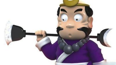 ​沙和尚的降妖宝杖并不是月牙铲，更像是擀面杖