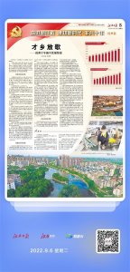 ​江西日报整版报道瑞金：红都今朝更好看