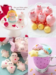 ​一大波萌到尖叫的马林糖来咯，让人少女心大发