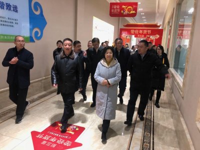 ​国家市场监督管理总局一行莅临回民区蒙亮食品有限公司调研指导