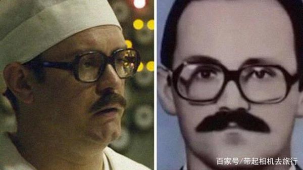 切尔诺贝利事谢比纳原型 演员和历史真实人物原型照片对比