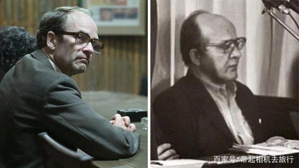 切尔诺贝利事谢比纳原型 演员和历史真实人物原型照片对比