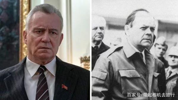 切尔诺贝利事谢比纳原型 演员和历史真实人物原型照片对比