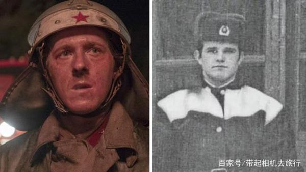 切尔诺贝利事谢比纳原型 演员和历史真实人物原型照片对比