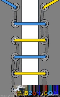 鞋带系的不好看？生活最常见24种鞋带的系法(图解)来了，收藏了