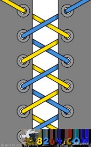 ​系鞋带的方法图解(24种最简单的绑鞋带教程)