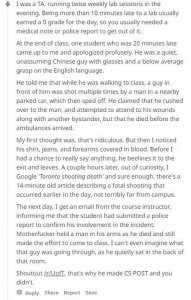 ​中国留学生为上学迟到道歉，知道原因后加拿大老师呆了……