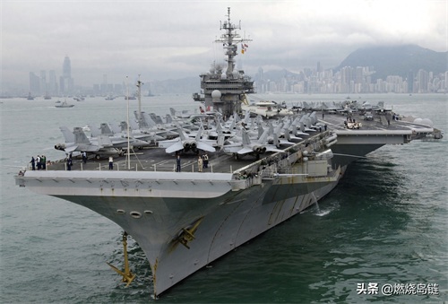 世界常规动力航母的巅峰——已经退役的美国“小鹰”级航空母舰