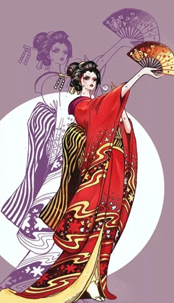 分享一组海贼王妮可罗宾精美壁纸