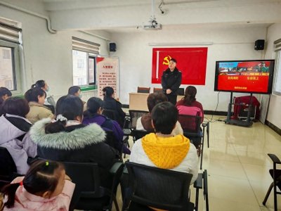 ​钻井中社区开展“全民消防、生命至上”消防安全知识宣讲活动