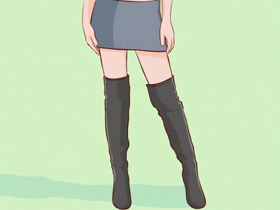 ​过膝靴可以搭配什么衣服