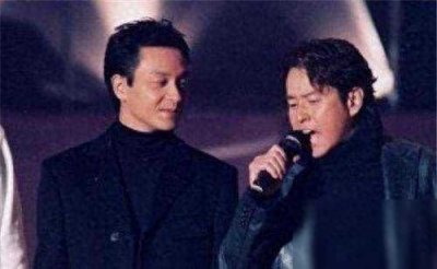 ​33年前谭咏麟对张国荣百般忍让，因周润发一句话，永久退出领奖