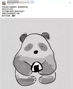 ​台湾粉丝为“顶流”花花画了张画→