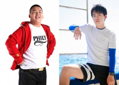 ​明星减肥前后对比，魏大勋判若两人，肖战路人脸变鲜肉脸