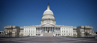 ​美国国会大厦是美国国会所在地，是美国的心脏建筑