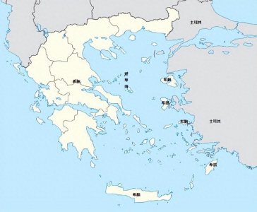 ​克里特岛，希腊第一大岛屿