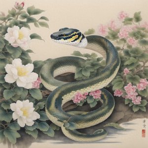 ​横斑锦蛇：亚洲东部和南部的珍贵食肉蛇类