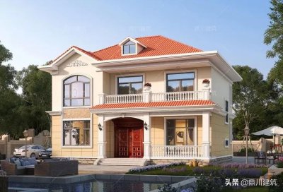 ​推荐8套12x10米建房图纸，布局尺寸很合理外观也经典，农村都能建