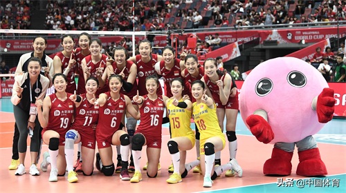 2019女排世界杯，中国队以全胜战绩夺得冠军