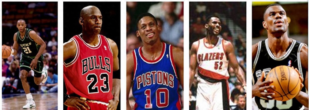 继续更新，NBA历届防守一阵！原来他才是真正的防守悍将